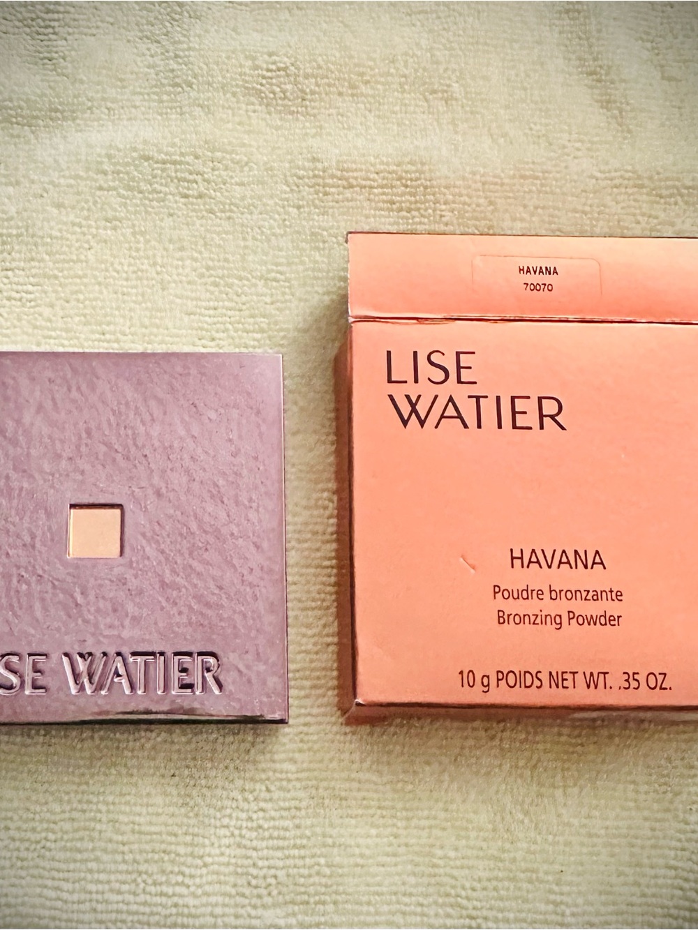Havana Bronzing Powder - Warm Peach